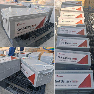 3000 Cycle Life GEL loodzuurbatterij 12V 100AH voor Deep Cycle Solar Storage System