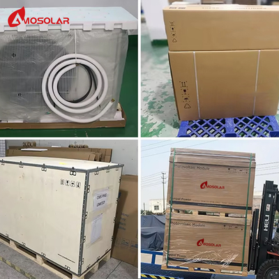 18000btu zonne-airconditioner Complete set zonne-accu Dc hybride omvormer voor huishoudens