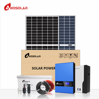 OEM ondersteund Amosolar 5kw 48v Off Grid Solar System met Wifi en Mppt Charger 13KG