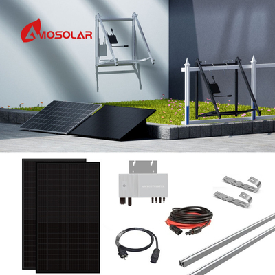 Duitsland Balkon zonne-energiesysteem 600 Watt met WiFi-communicatie en 24V startspanning