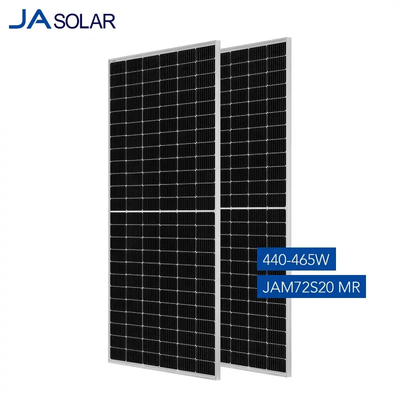 JA Zonnepaneel 460 Watt 550W 540W Zonne PV-module met 166mmx166mm Celgrootte Bifacial