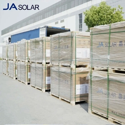 JA Zonnepaneel 460 Watt 550W 540W Zonne PV-module met 166mmx166mm Celgrootte Bifacial