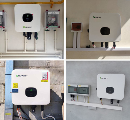 17 kg Gewicht MPPT Controller Growatt MOD 10KTL3-X 10kw 15kw 20kw Solar Grid Inverter