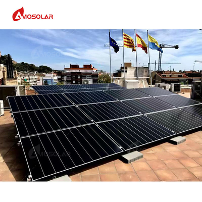 Anodisatie van aluminiumlegeringsframe 410W Gengeld zonnepanelen PV-module voor zonne dakpaneel