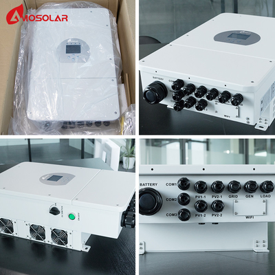 6500 Wp Maximum PV Array Power DC/AC-omvormers Hybride zonne-omvormer 5kw SUN-5K-SG01LP1