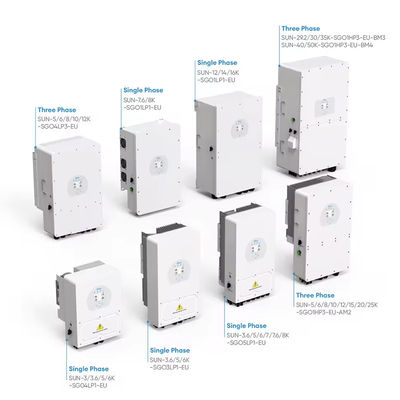 360V Invoerspanning Deye SUN-12K-SG04LP3-EU Inverter essentieel voor hybride zonnestelsel