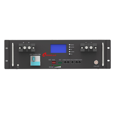 Amosolar 48v 100Ah 200Ah Lithium Ion Battery voor zonne-opslagsysteem met BMS