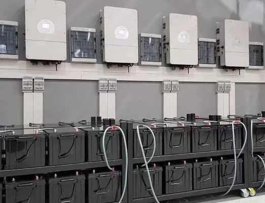 Deye 12kw 16kw Single Phase Hybrid Solar Storage System met lage spanning lithiumbatterij