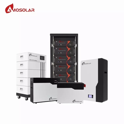 Amosolarbatterij 48V 100Ah LifePO4 Hv Lithium-ionbatterij met een lange levensduur