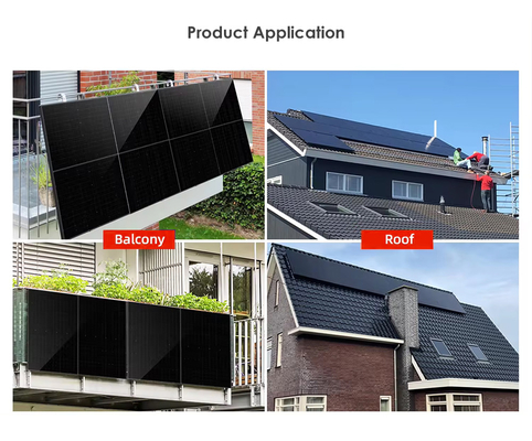 600w 800w Monokristallijn Silicium Zonne Hybride Power System Kit voor Balkon door Amosolar