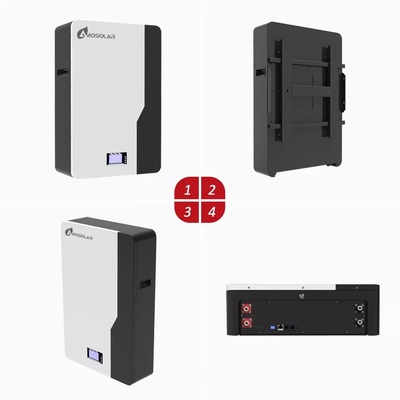 Amosolarbatterij 48V 100Ah LifePO4 Hv Lithium-ionbatterij met een lange levensduur