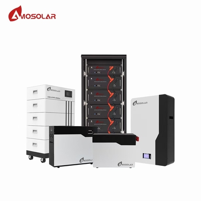 48v 51.2v 100ah 200ah 5Kwh 10Kwh Lithium ijzeren batterij voor residentiële Amosolar Deep Cycle