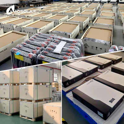 48v 51.2v 100ah 200ah 5Kwh 10Kwh Lithium ijzeren batterij voor residentiële Amosolar Deep Cycle