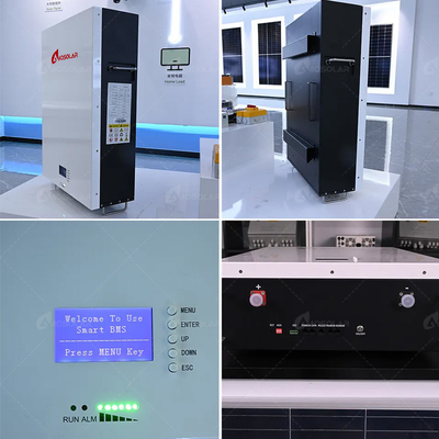 Amosolar 10kwh 5kwh 48v 100ah 200ah Lithium zonnebatterij voor opslag bij kamertemperatuur