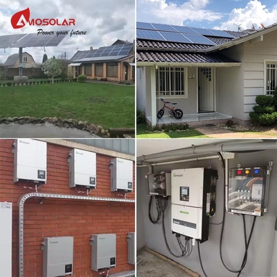 Alle in één 1,5 kW zonne-energiesysteem met monokristallijn siliciumpanelen