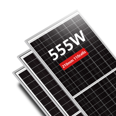 550 Watt Mono Perc PV industriële celcellen voor commercieel dak 535w tot 555w
