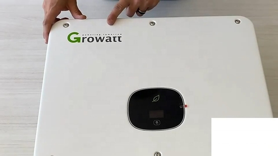10 kW Growatt-omvormer voor pre-verkoopprojectontwerp Grondmontage en 230V 380V-uitgang