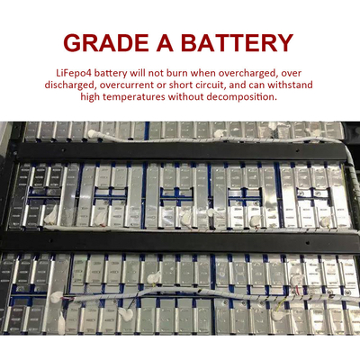 48v 51.2v 100Ah 200Ah Lithium Lifepo4 Prismatische cellen Pack Bms Screen Rack voor opslagsystemen