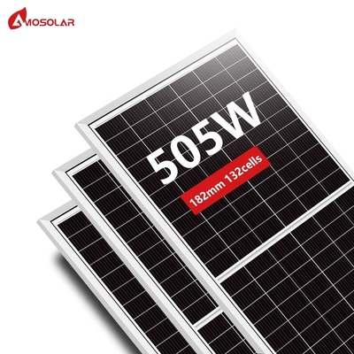 Koop Mono 480w 490w 500w 505w zonnepaneel PERC technologie Chinese OEM bestelling Acceptabel