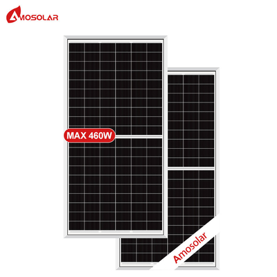 Amosolar A-klasse 48V 450w 460w monocristallijn zonnepaneel voor OEM-orders HJT-cellen