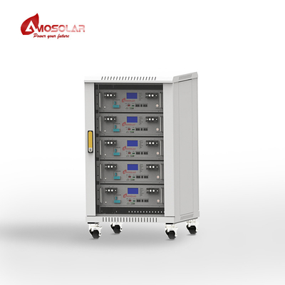 Elektriciteit 10 Wh 48 V 100Ah/200Ah Lithiumbatterijrek voor de meeste hybride omvormers