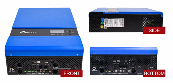 Amsolar Off Grid System 3KW 5KW 8KW 10KW High Frequency Off-Grid Solar Inverter met 1