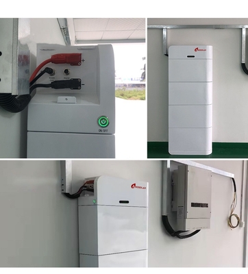 80% ontladingspercentage gestapelde energieopslagbatterijen 10kwh 15kwh 20kwh Lifepo4 oplaadbaar