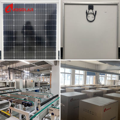 200 W halfcel PERC zonnepaneel met 11,28 Vmp en paneeldimensies van 1405*700*30mm