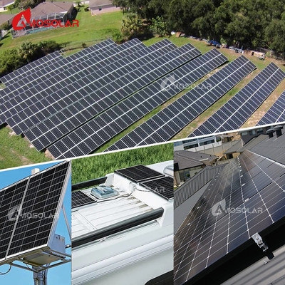 200 W halfcel PERC zonnepaneel met 11,28 Vmp en paneeldimensies van 1405*700*30mm