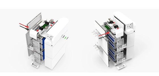Hoogspanning Lifepo4 20kwh 25kwh 409.6v 512V oplaadbare lithiumbatterij voor Amosolat