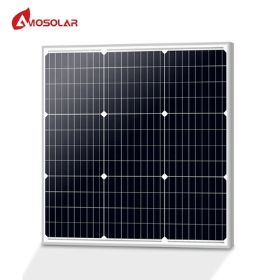 Amosolar Mono Solar Panel 55 Watt 100 Watt 150 Watt 200 Watt Lijst met CE-certificaat