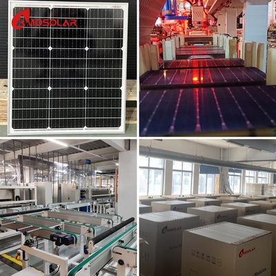 Amosolar Mono Solar Panel 55 Watt 100 Watt 150 Watt 200 Watt Lijst met CE-certificaat