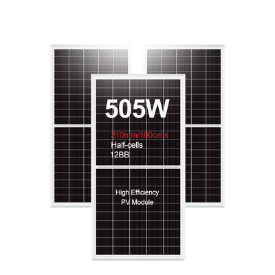 Upgrade uw PV-installatie met 485w 490w 495w 500w 505w zonnepanelen kit van gecertificeerde
