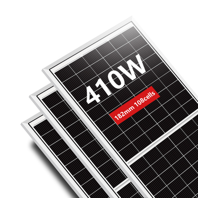 Amosolar 410W halfcel monokristallijn zonnepaneel met IP68 gekwalificeerde aansluiting