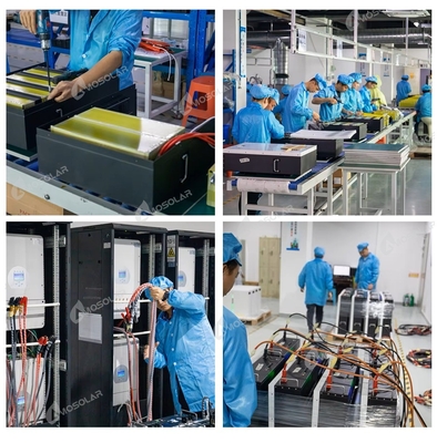 10kwh 15kwh 20kwh Hoogspanning LFP Lithium Iron Phosphate Stapelbare oplaadbare batterijen
