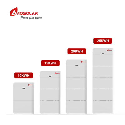 10KWH 15KWH 20kwh Lithium Ion Stackable Power Energy Storage Systems voor thuissplitsing