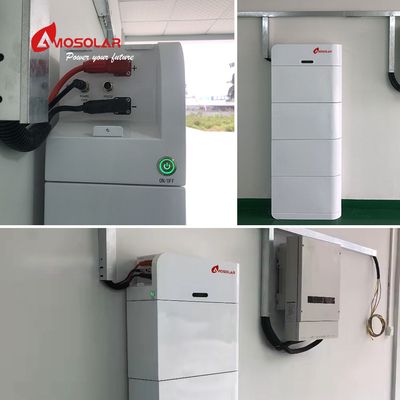 10KWH 15KWH 20kwh Lithium Ion Stackable Power Energy Storage Systems voor thuissplitsing