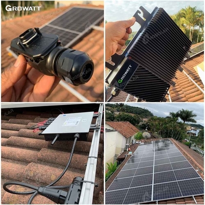 IEC 62116 Gecertificeerde 1200w 1600w 2000W zonne-nettie-tie-omvormer voor hoogspanningssystemen