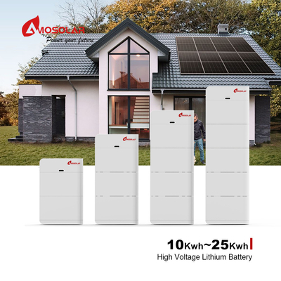 Hoogspannings 512 V stapelbare lithium-ionbatterij met communicatie voor energieopslag