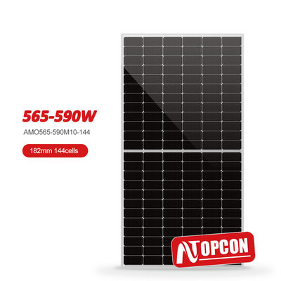 Zonnepaneel Mono 144 Cell 182mm Half Cut Cell 570W 580W 590W N-type zonnepanelen