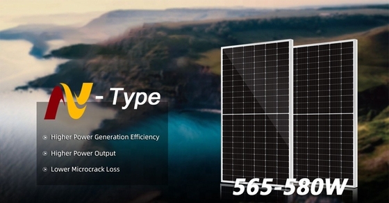 182mmx182mm Celgrootte Amosolar zonnepanelen De ultieme keuze voor zonne-energiesysteem
