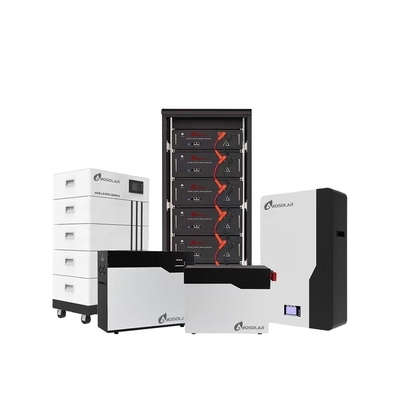 Amosolar 24v 48v 100ah 200ah 5kwh 10kwh 20kwh Lifepo4 batterij voor zonne-energie back-up