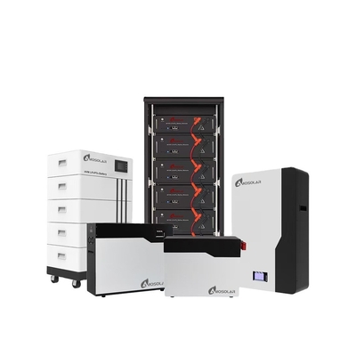 Amosolar 48V/51.2V 100ah 200ah 5kwh 10kwh 2.5kwh Lithium-ionbatterij voor zonneopslag