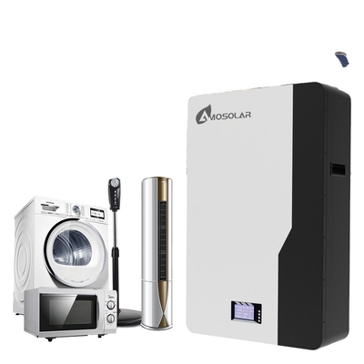 Amosolar 48V/51.2V 100ah 200ah 5kwh 10kwh 2.5kwh Lithium-ionbatterij voor zonneopslag