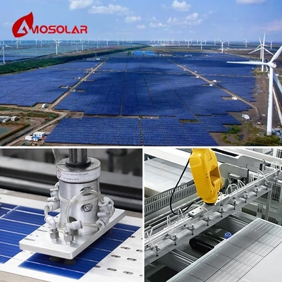 Home Ground Montage PERC Solar PV Panel 330w 340w 350w 400w met 156.75mmx156.75mm Cellen