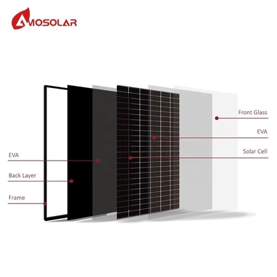 Amosolar 440W 450W 460W 1000W monokristallijn zonnepaneel met IP68-koppeldoos