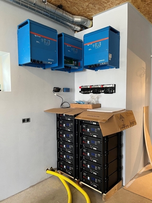 Elektriciteit 10 Wh 6000 diepe cycli 12V 24V 48V 51.2V 10kwh Lifepo4 accu's