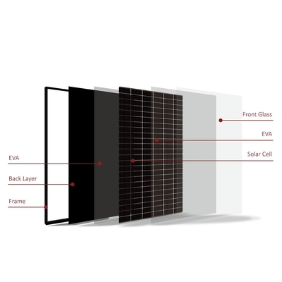 Zonne-energiesysteem 182mm 108cellen 380w 390w 400w 405w 410w Monokristallijn PV-panelen