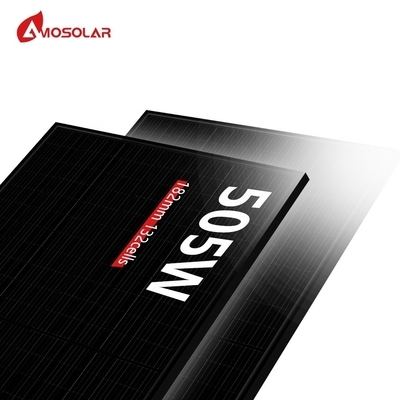 460W 480W 500W 550W 580W 650W Zwarte zonnepanelen met CE TUV INMETRO ETL-certificaat