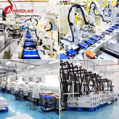 Batterij Lithium Lifepo4 Amosolar 48v 51.2v 100ah 200ah Photovoltaic Off Grid systeem